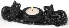 80177 Cats candle holder 20 cm